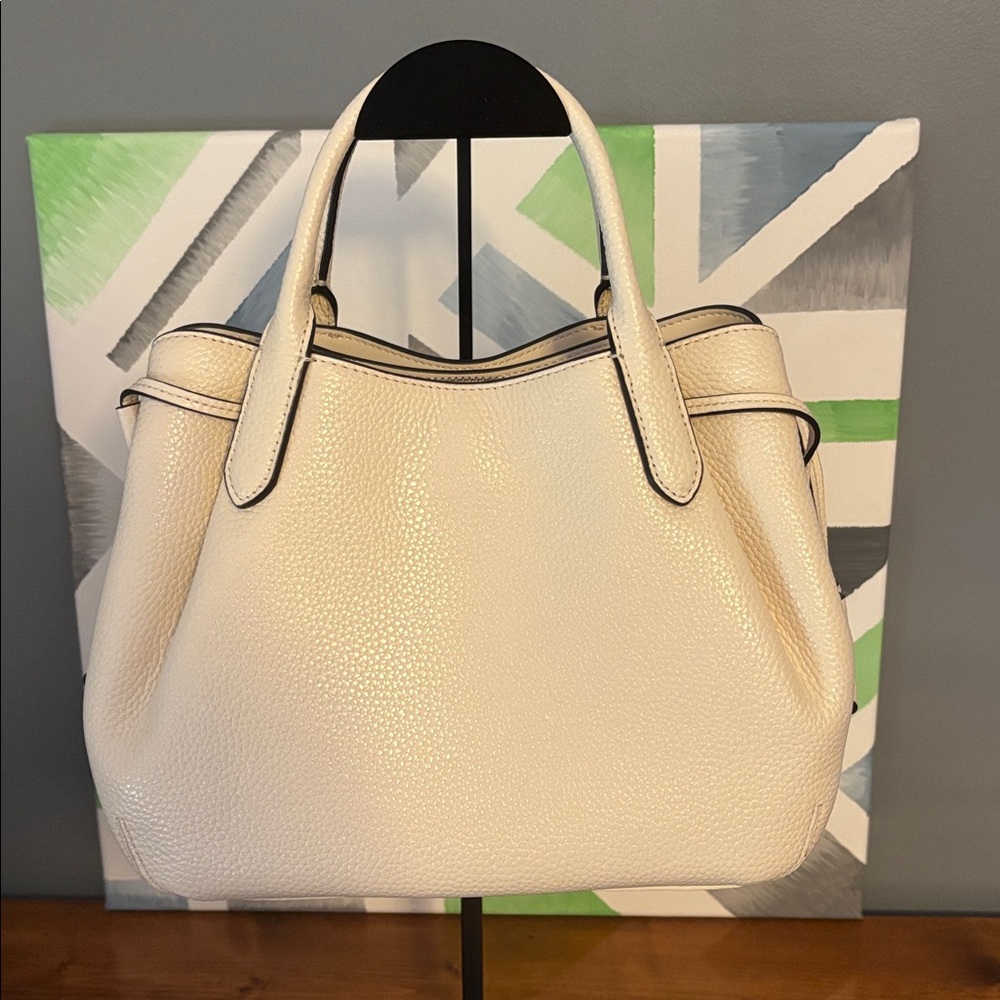 NWT Kate Spade Small Dumpling Satchel in Parchment - Picture 2 of 8